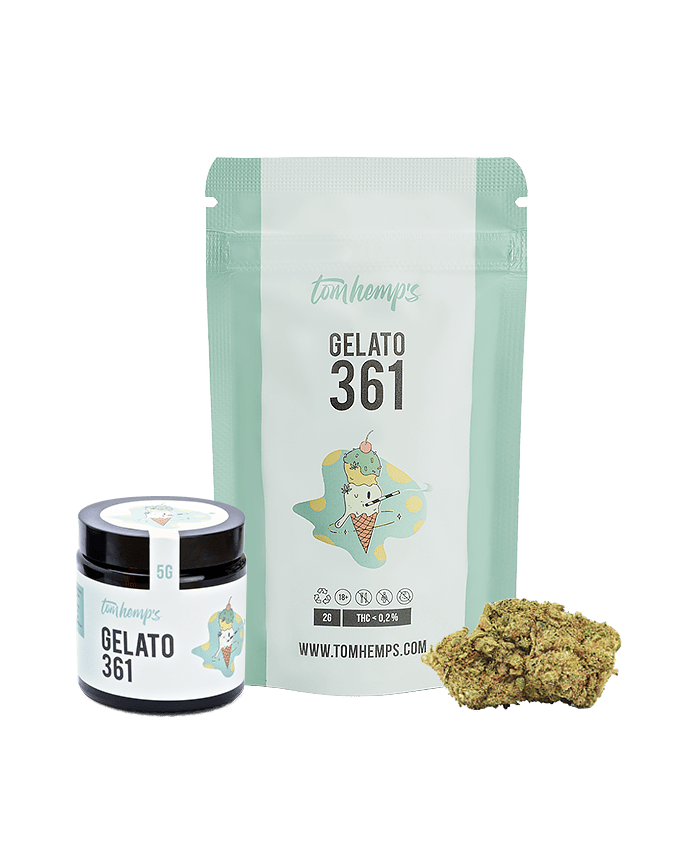 CBD Flowers Gelato 361 – 10g