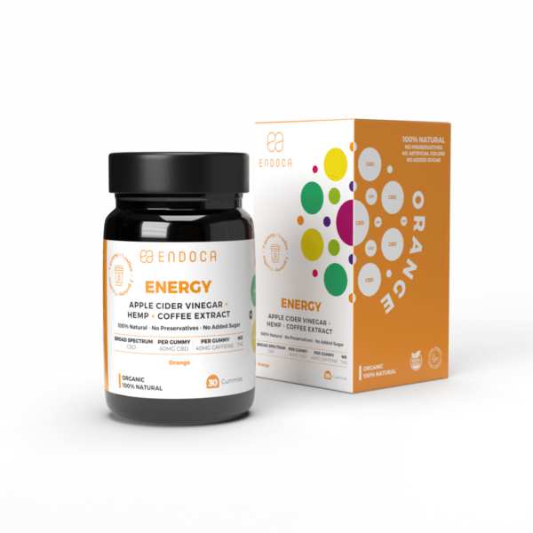 CBD Gummies “Energy” 1200 mg CBD, Orange