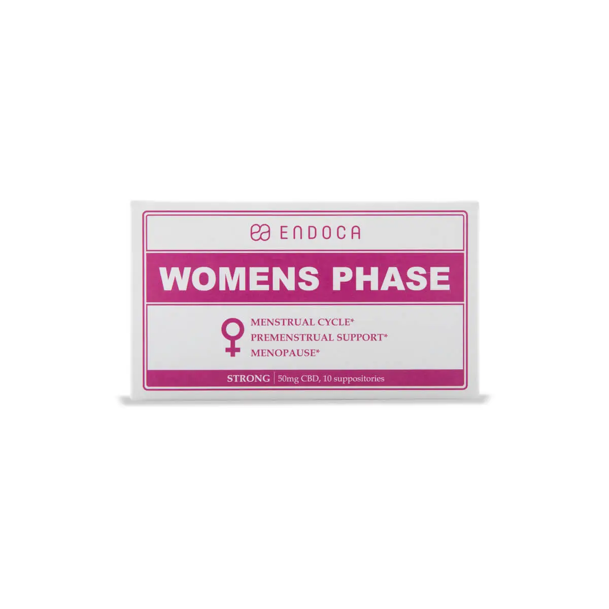 Suppositories – Womens Phase – 50mg CBD x 10